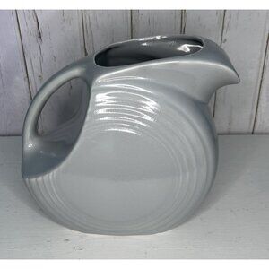 FIESTAWARE  50’s Grey WATER Disk Pitcher